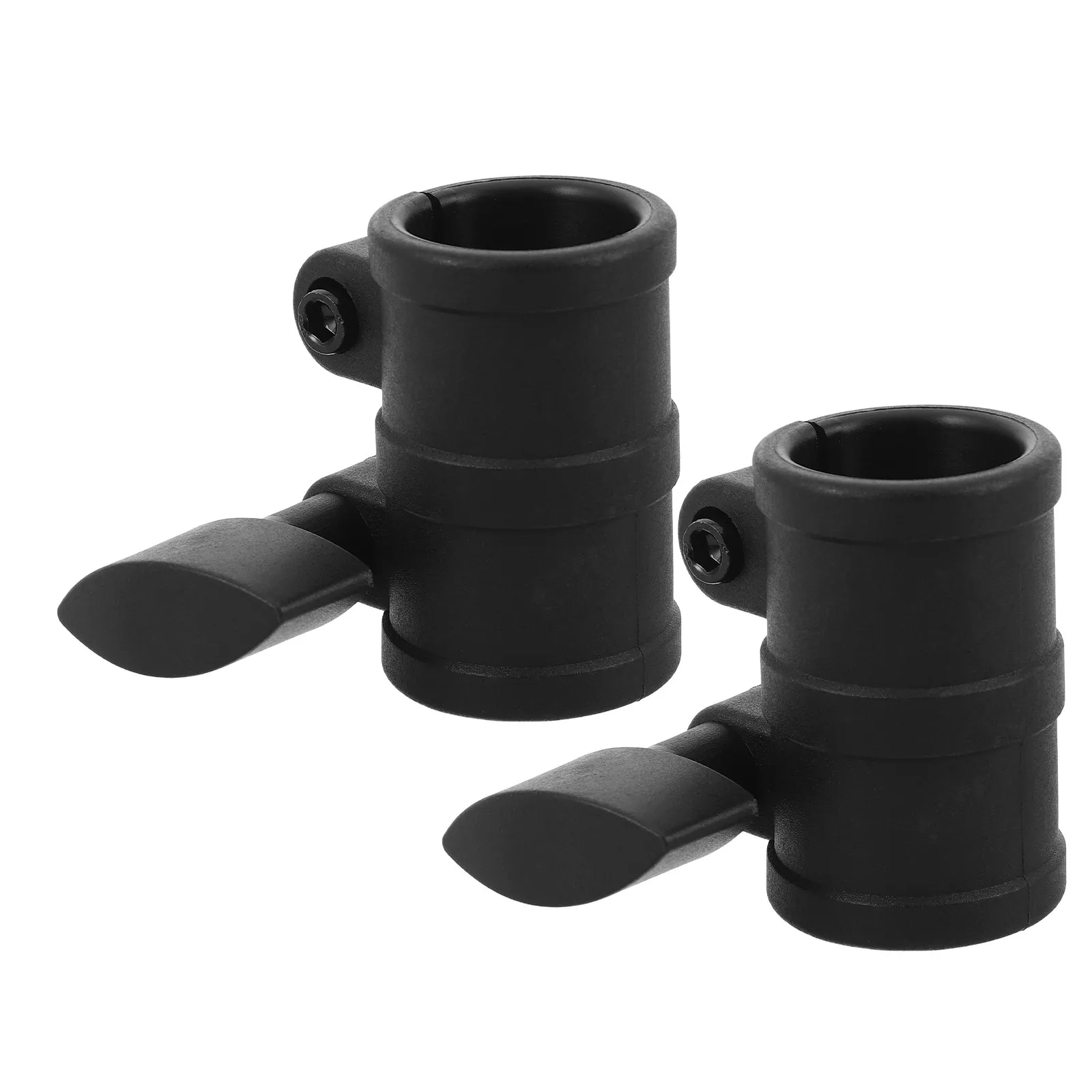2pcs Music Stand Fastener Screws Pole Support Tightening Knob Tube Locking Clamp Joint Adapter Sleeve for Sheet Music Stand