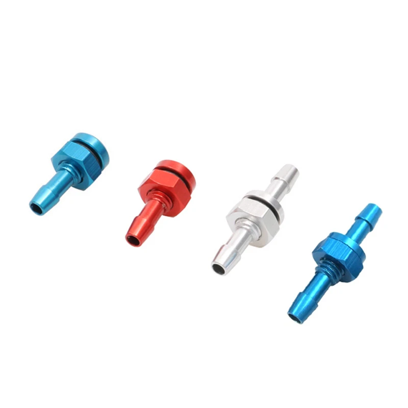 10PCS Water Nipples 20/32mm M6 Thread RC Boat Fuel Nozzles Water Drain Outlet Aluminum Alloy Connector for 3X5/4X7mm Tubes