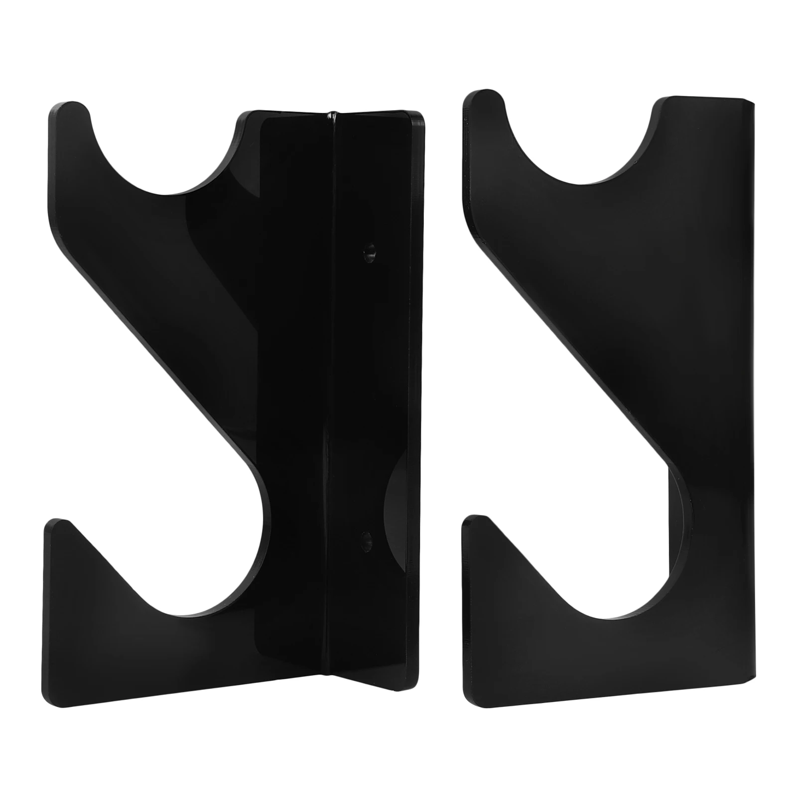 

Acrylic Sword Stand Wall Mount Rack for Lightsaber Display 1 Pair Durable Holder Organize Save Space Martial Style