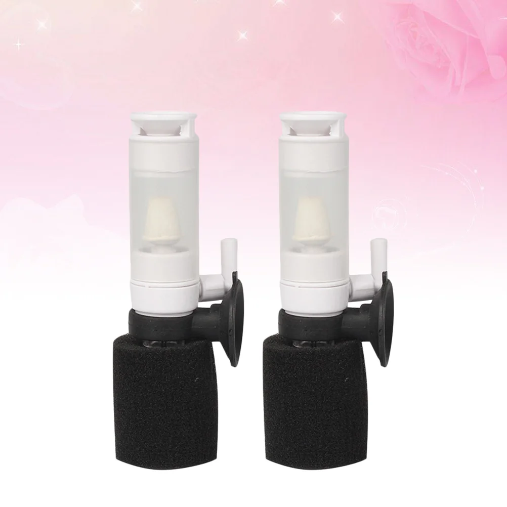 

2pcs Goldfish Air-Operated Water Filter For Small Fish Tank Cleaning Tool Multi-Stage Purifier Fish Tank Cleaning Filter