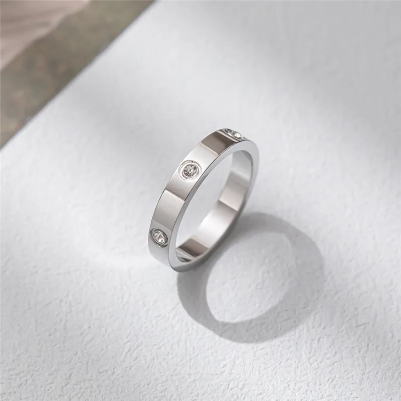 stainless steel Ring For Women Fashion Jewelry Accessories