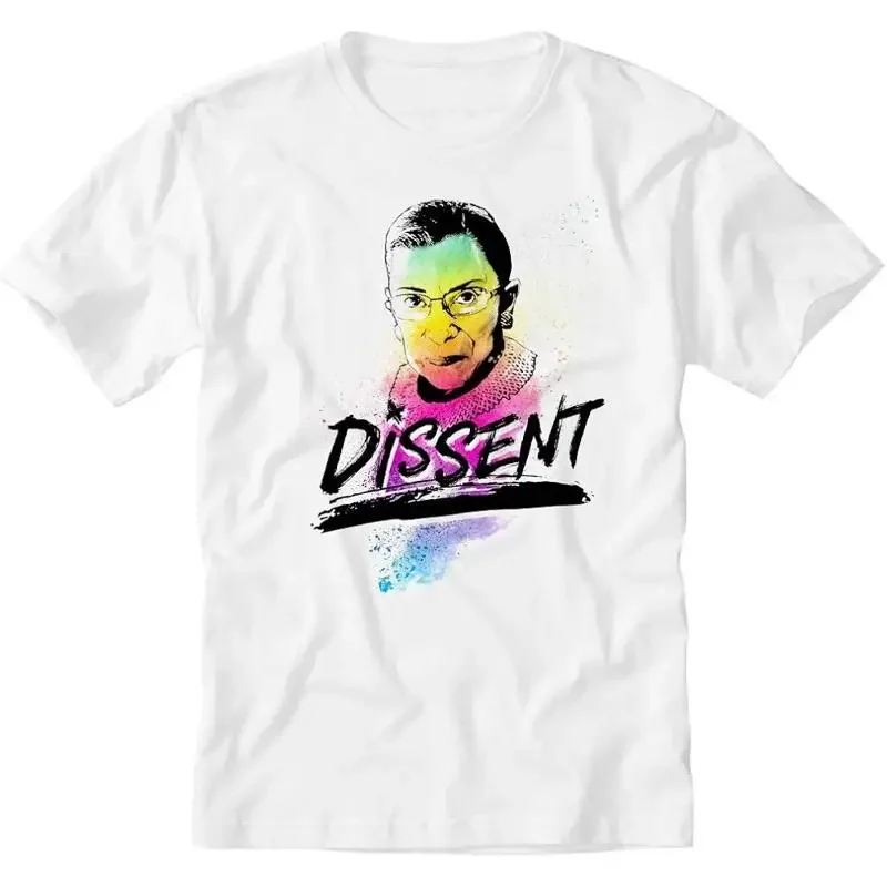 Dissent Rbg White T Shirt