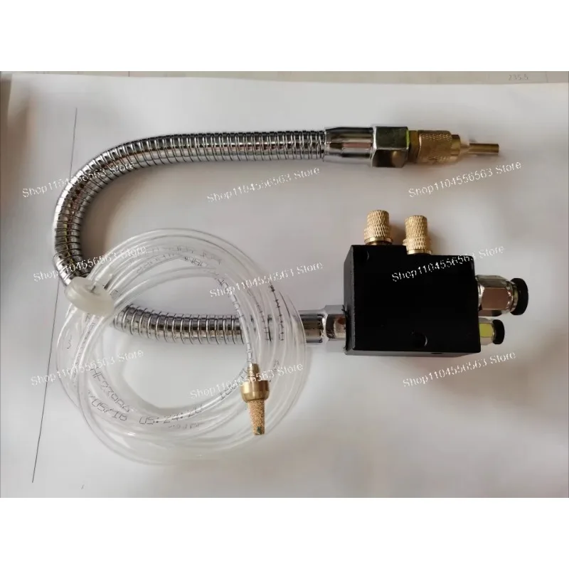 BPV-4000 Coolant Sprayer for Metal Cutting Engraving Machine - Flexible Metal Hose Oil Mist Sprayer