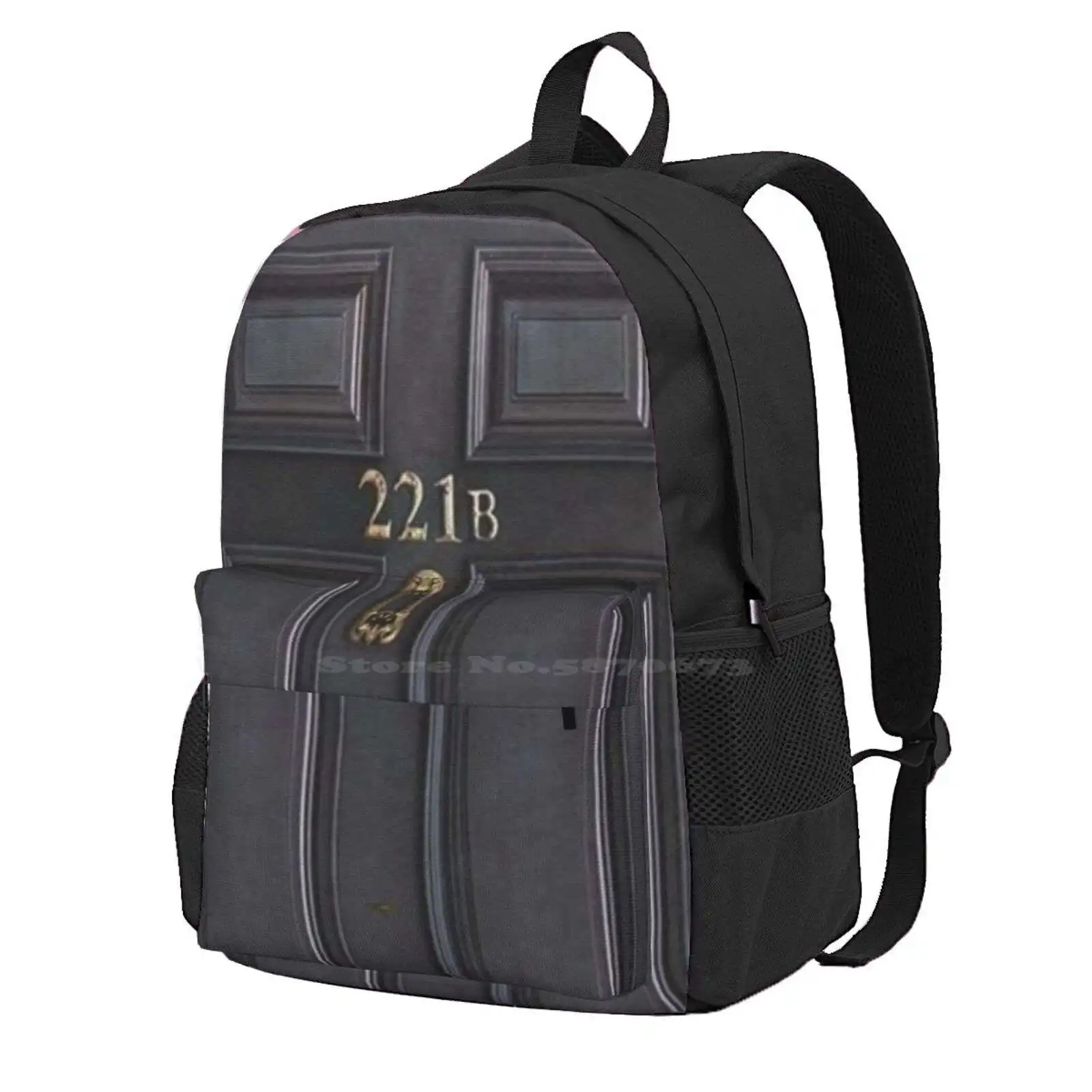 

Sherlock: 221B Baker Street Hot Sale Schoolbag Backpack Fashion Bags Benedict Cumberbatch John Watson Martin Freeman Andrew