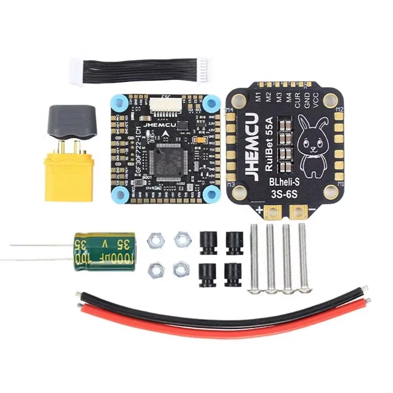module-de-controle-de-vol-fpv-mlk-f7-controleur-jhemcu-f722-esc-4-en-1-45a-55a-compatible-3-8s
