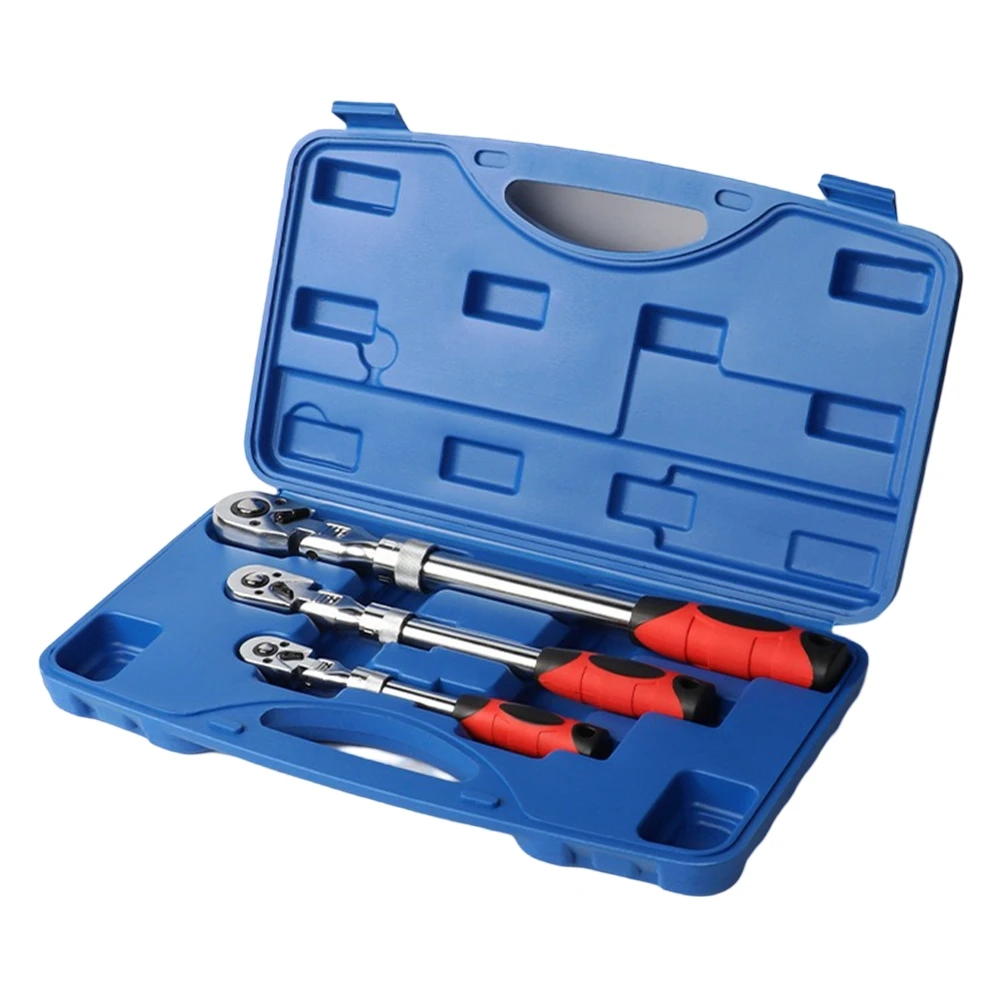 

For Various Applications Ratchet Wrench Set Auto Repair Tool Auto Tools Max. Length 21cm 33.5cm 43.5cm Extendable Spanner