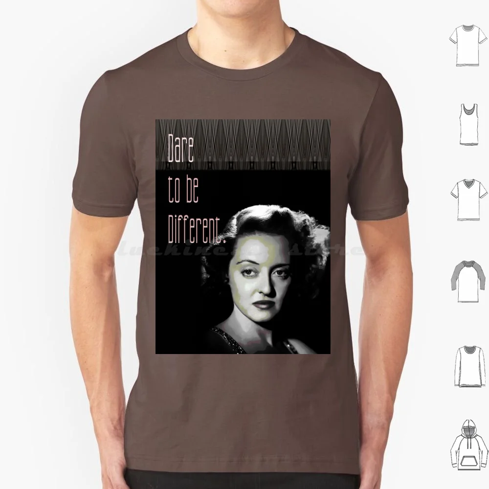 Movie Stars _ Davis _ Dare To Be Different. T Shirt Men Women Kids 6xl Davis Davis Portrait Ups Ava Gardner Illustration Classy