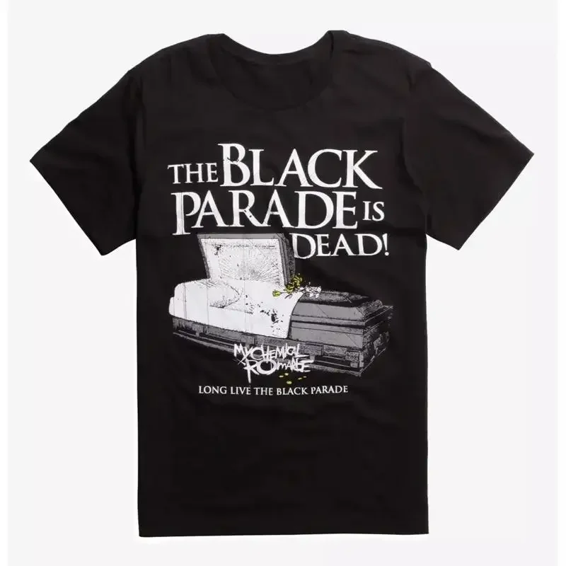 My Chemical Romance Farewell T Shirt Coffin The Black Parade Is Dead Official