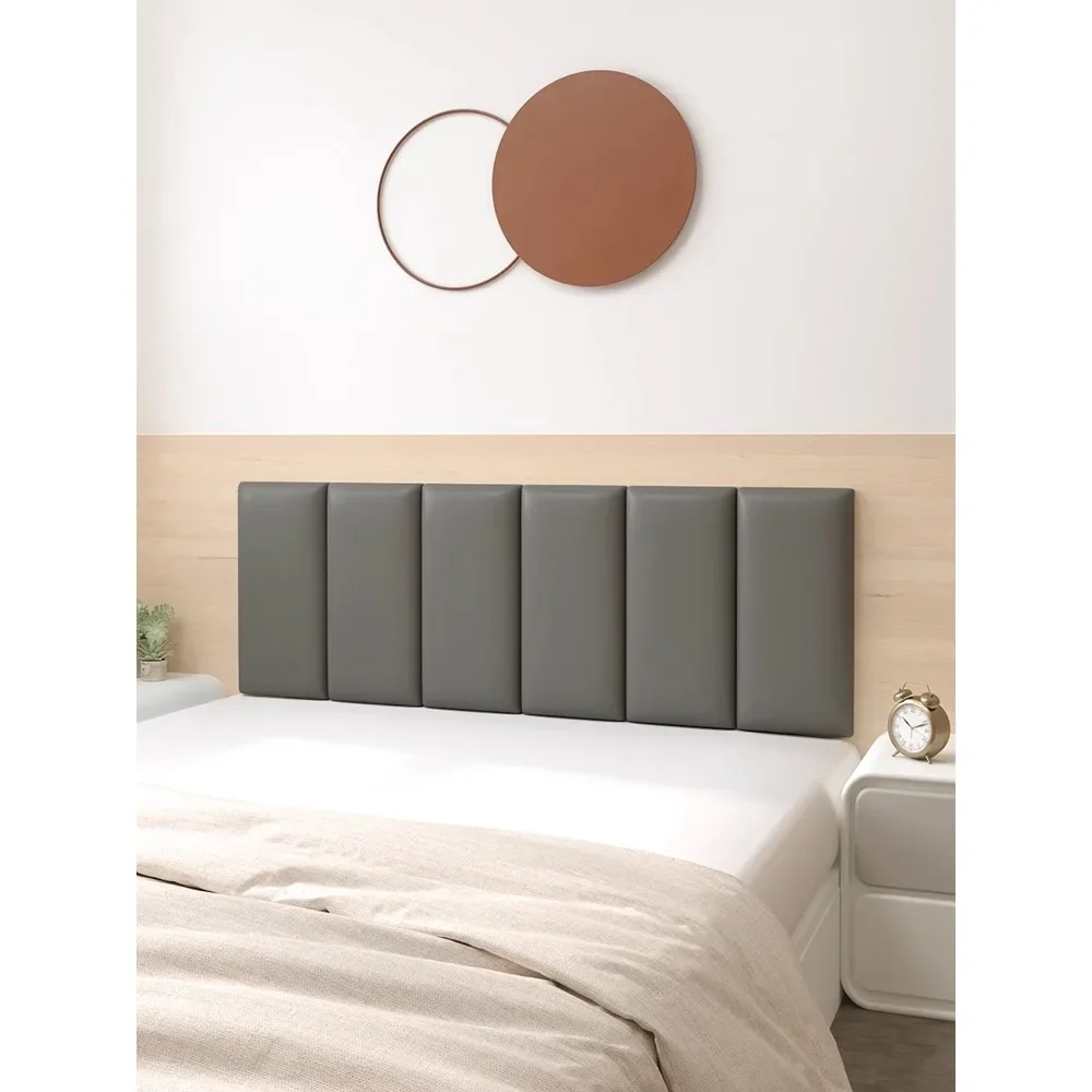 

Hotel Bedside Upholstered Backrest 1.8 Meters Tatami Mat Headboard Self-adhesive Simple Modern Bedroom Furniture Headboards