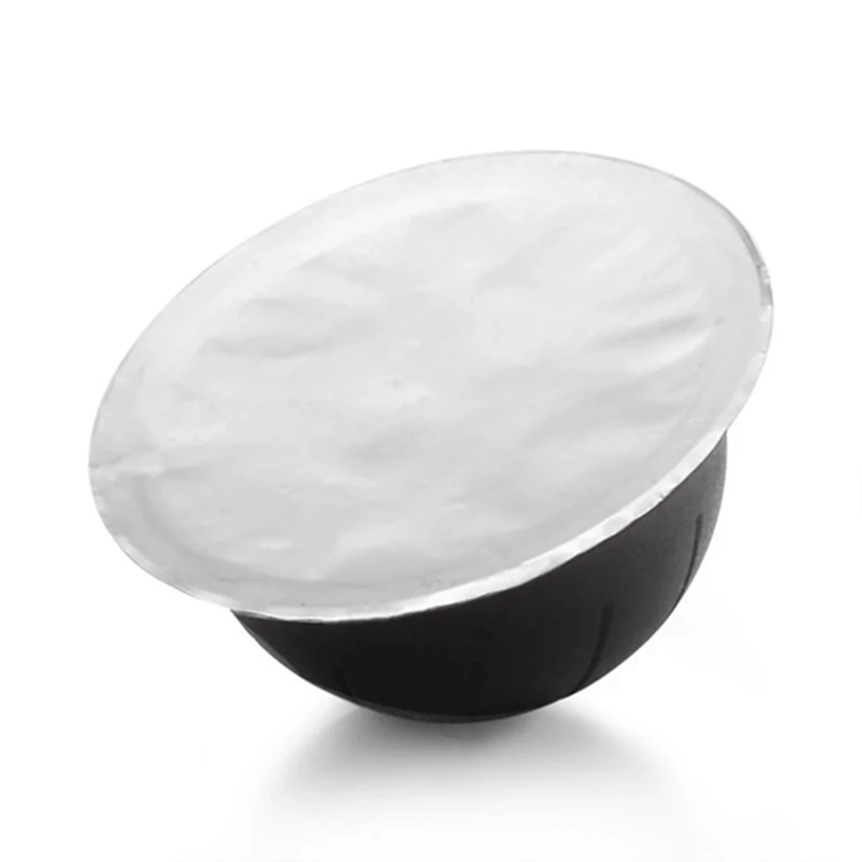 ABVJ-200PCS 62MM Disposable Coffee Capsule Seals Foils Cream Foam Coffee Filter Lid Sticker For Nespresso Vertuo