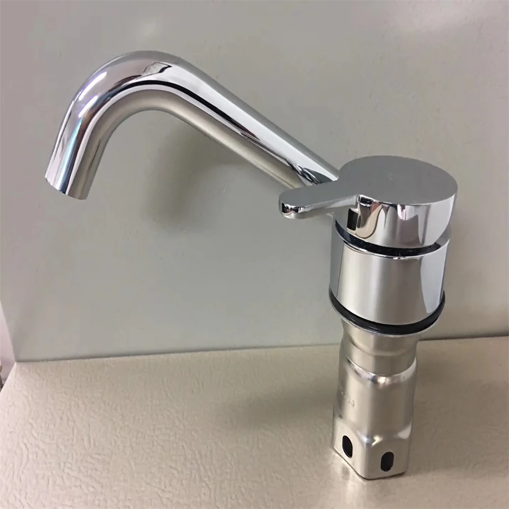 

Low Profile Folding Hot Cold Water Faucet Tap Copper RV Caravan Boat GR-S088