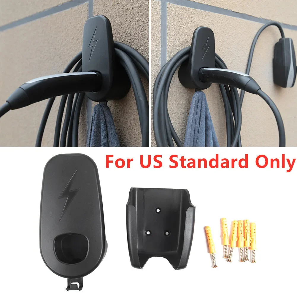 Wall Charger Cable Connector Organizer Bracket Holder for Tesla Model 3 S Y X