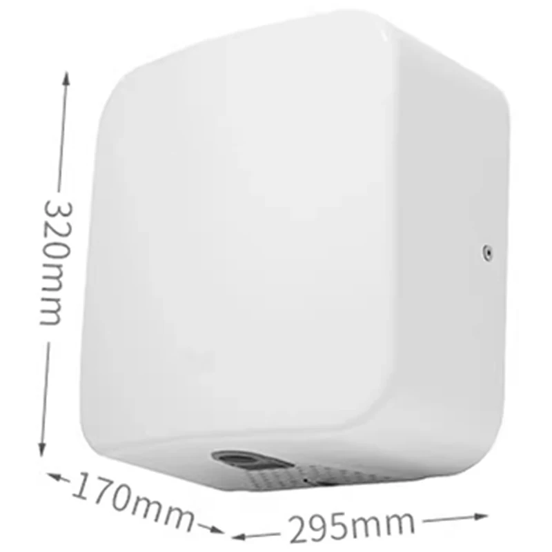 

AK2800C Высокоскоростная сушилка для рук из нержавеющей стали, полностью автоматическая, настенная, с потоком горячего и холодного воздуха