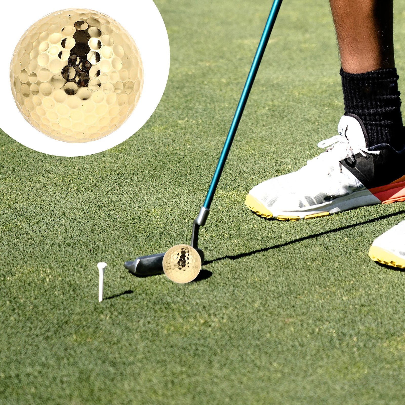 

1Pcs Golfing Training Ball High Quality Practice Ball for Sports Drills Improved Control and Accuracy Training Aids for Putting