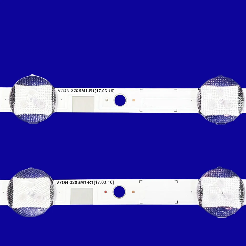 عمود إضاءة LED ل V7DN-320SM1-R1 UE32M5000AK UE32M5000 UE32M5000AKXRU UE32M5075 UE32M5005 UE32M5002 UN32M5300 UN32M5300AF LM41-00420A