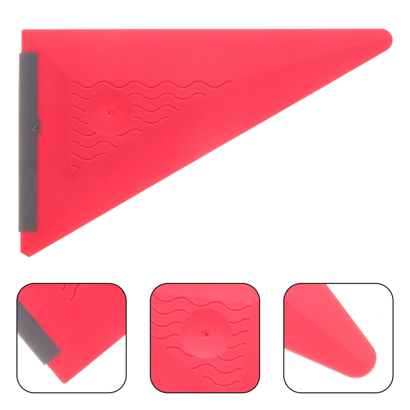 

Car Film Squeegee Invisible Plastic Scraper Auto Vinyl Wrap Triangular Soft Blade Protect Paint Remove Bubbles