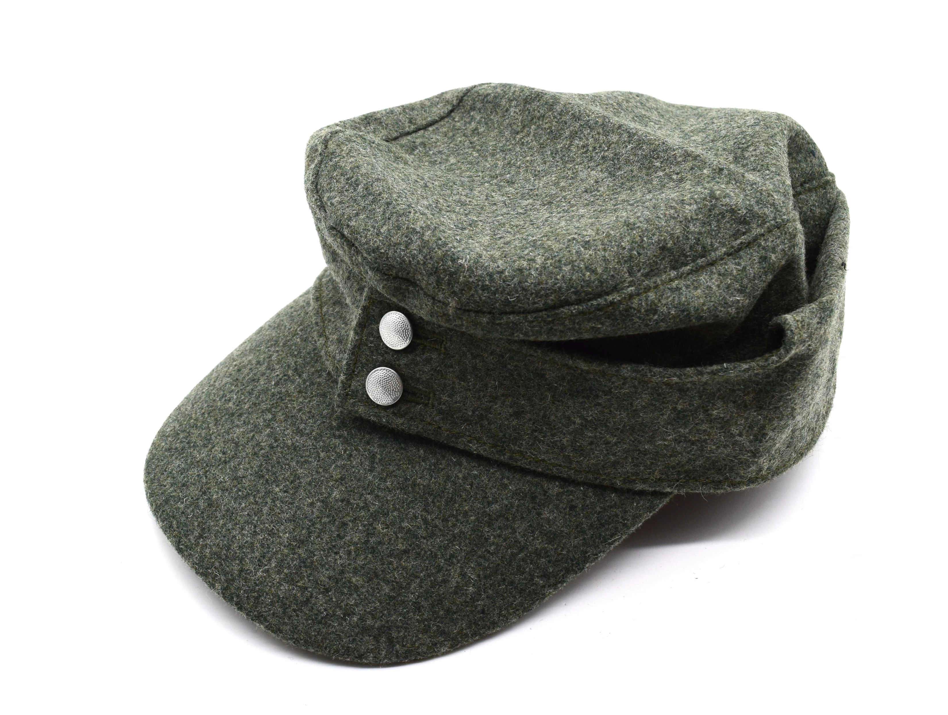 Cosplay  German WH Elite EM M43 Panzer Wool Field Cap Hat Green