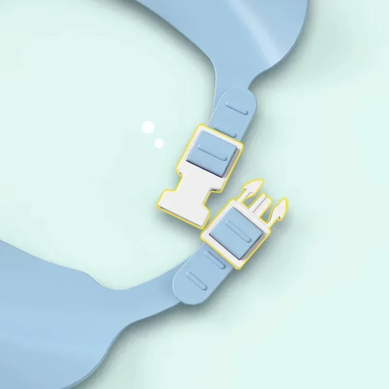 子供用ベビーシャワー用調節可能な洗髪帽子、ソフトキャップ、耳保護、安全な子供用シャンプー、入浴、シャワー、頭部保護カバー