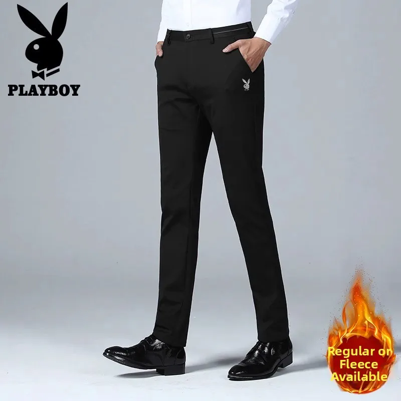 

Мужские повседневные брюки Bla Slim Fit: Новинка Весна, стильные деловые брюки, длинные брюки для активного образа жизни, из полиэфирного волокна