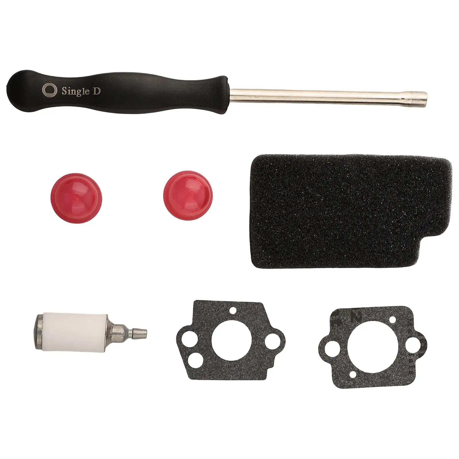 Carburador de 2 tiempos, soplador de hojas de 25cc, soplado de hojas de 15*13*8cm, mezcla óptima de combustible y aire para soplador de hojas de 2 tiempos de 25cc