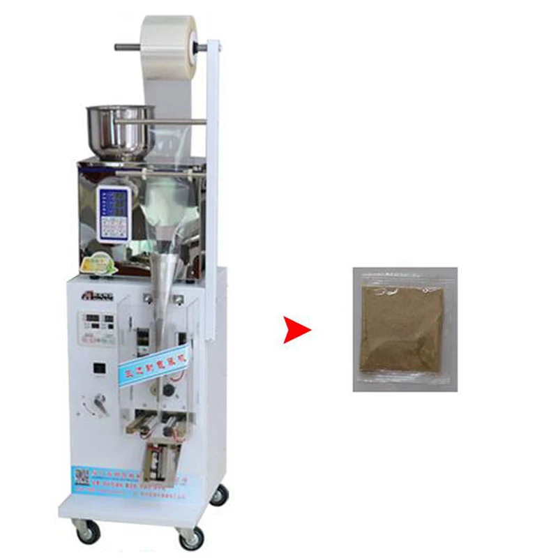 Automatic Packaging Machine Spice Granular Roasted Peanut Pod Mini Pouch Packet Tea Bag Sealing Multi-Function Weighing Machine