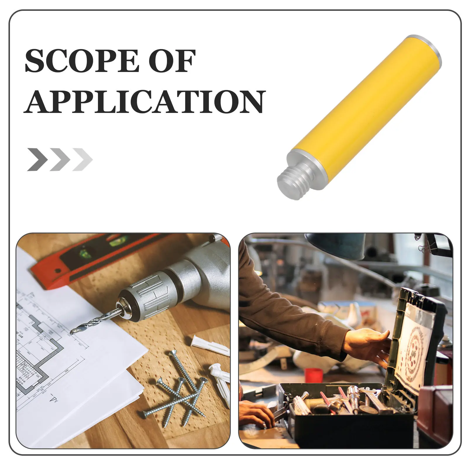 Aluminum Alloy Extension Rod 11.5cm Universal for Surveying Systems Centering Rods Prism Poles Reliable Lightweight