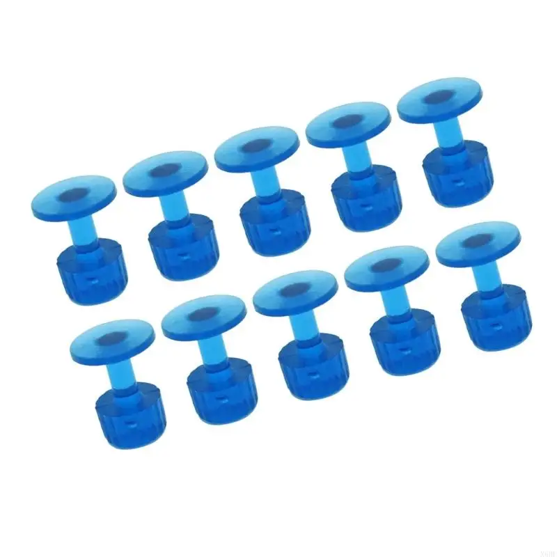 

X6HF Paint Dents Fix Tool 10Pcs Glues Pulling Pad Auto Body Paint Dents Repair Tool Dents Remover Hails Damage Fix