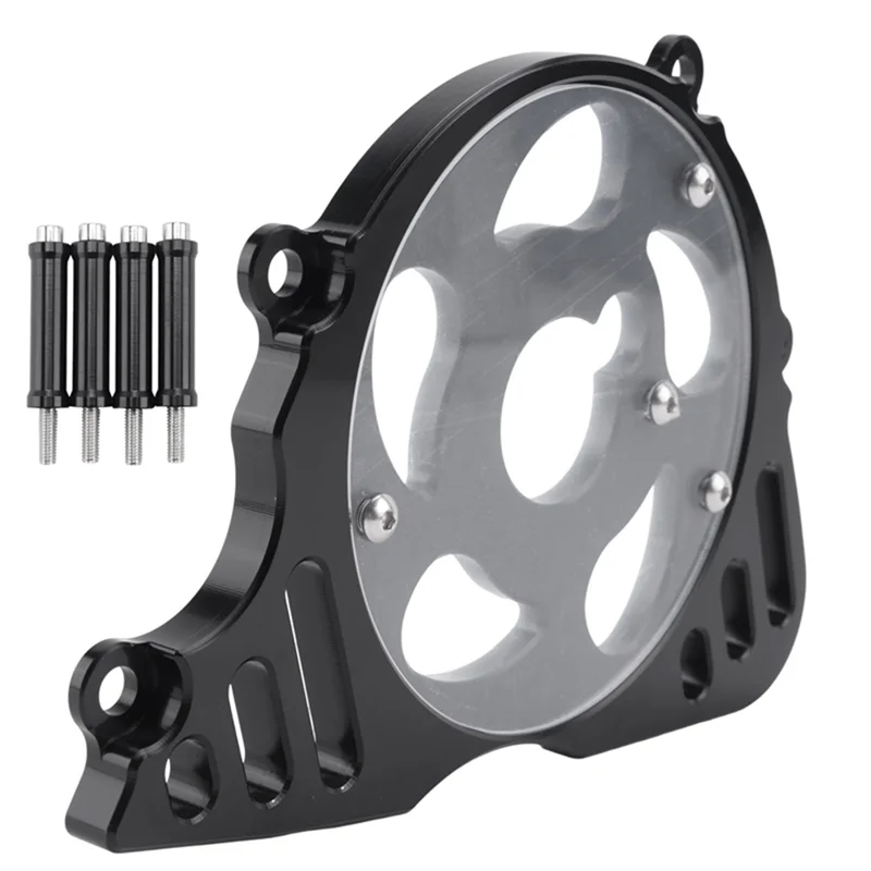 

Engine Protection Black For KAWASAKI Z1000 2010-2020 Moto Front Sprocket Left Side Chain Guard Cover