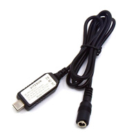 USB Type C 8.4V PD Adapter Power Cable For Male Spring Cable Dummy Battery DMW-BLF19 DCC12 BLC12 DCC8 NP-FW50 FZ100 LP-E6 DR-E18