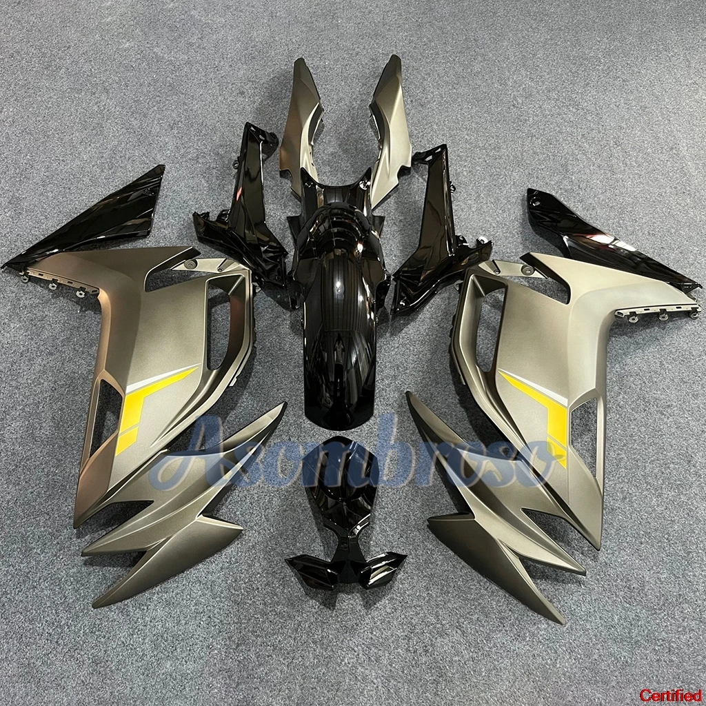 ل NINJA650 2020 2021 2022 2023 الذهب هدية ER-6F 20 21 22 23 جديد ABS هدية مجموعة دراجة نارية البلاستيك مكون Fairings عدة
