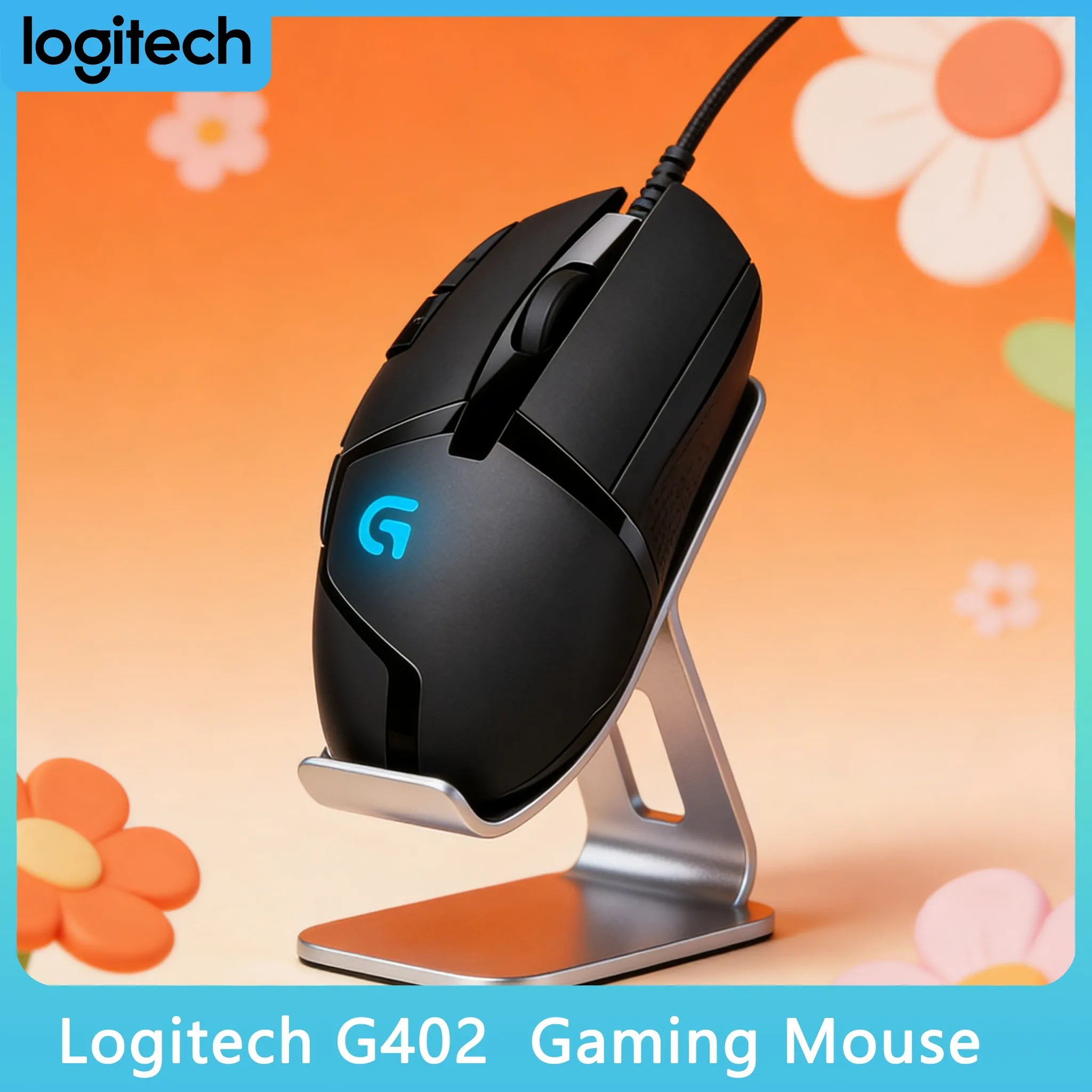 

Оригинальный плетеный USB-кабель Logitech G402, сменный аксессуар для игровой мыши