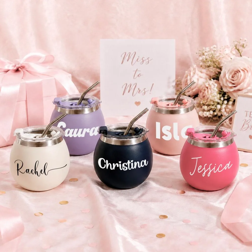 Custom Name Christmas Stainless Steel Tumbler, Custom Text Coffee Cup, Cute Winter Holiday Gift for Women Her Christmas Party.