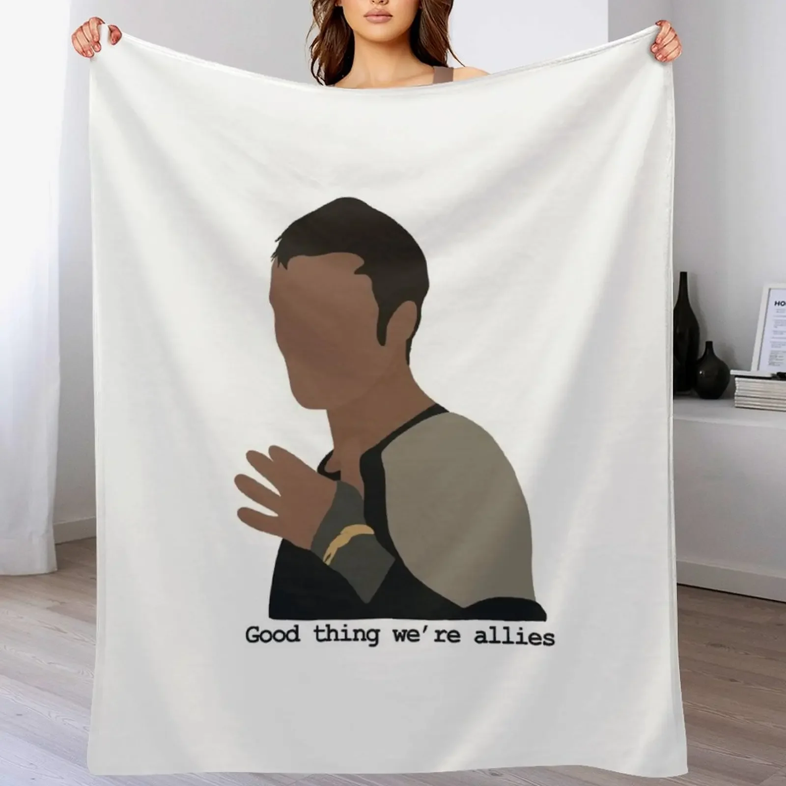 

Finnick odair Throw Blanket Cozy Home Blanket Gift for Christmas Holiday