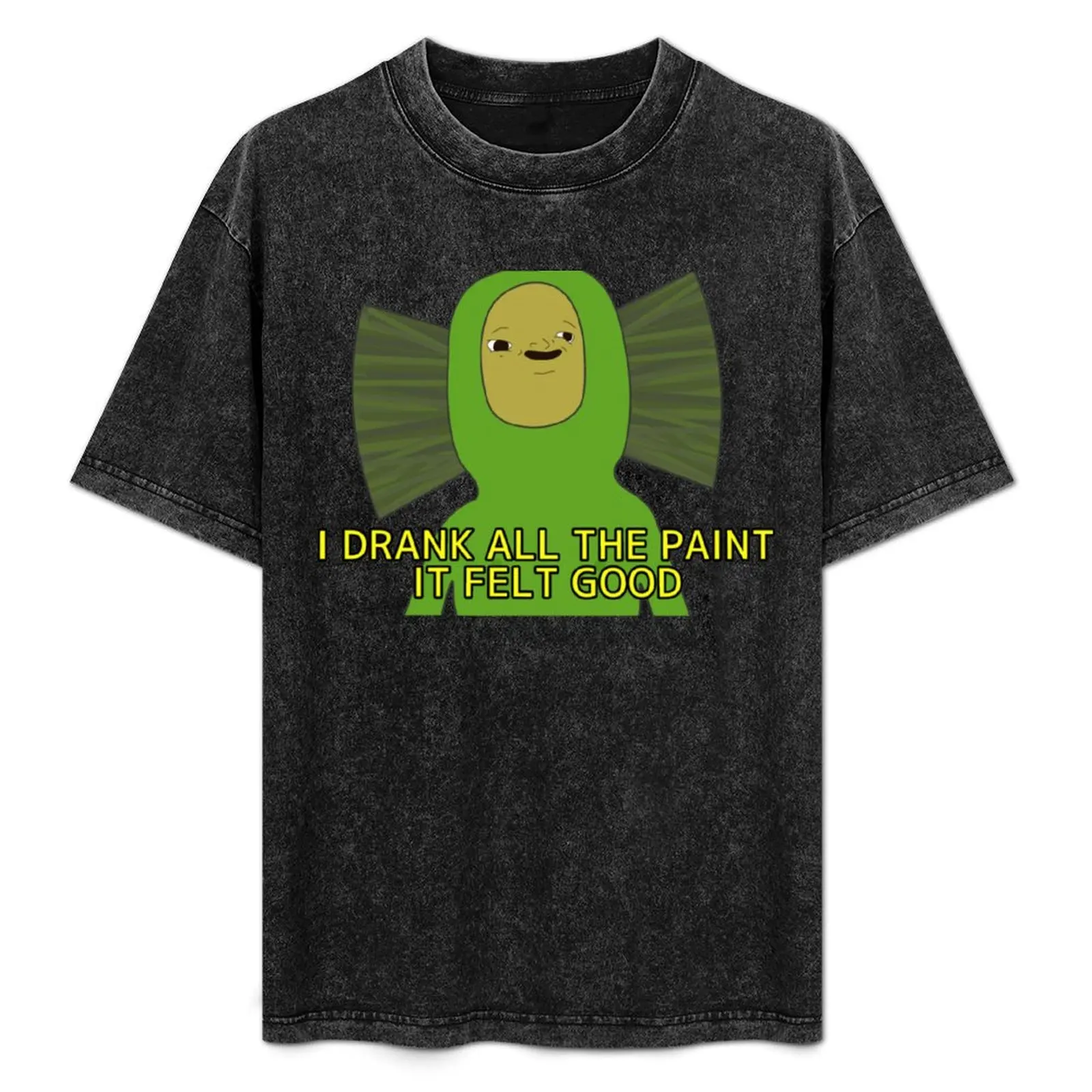 

Green Brush T-Shirt Minimalist Casual Short Sleeve Top