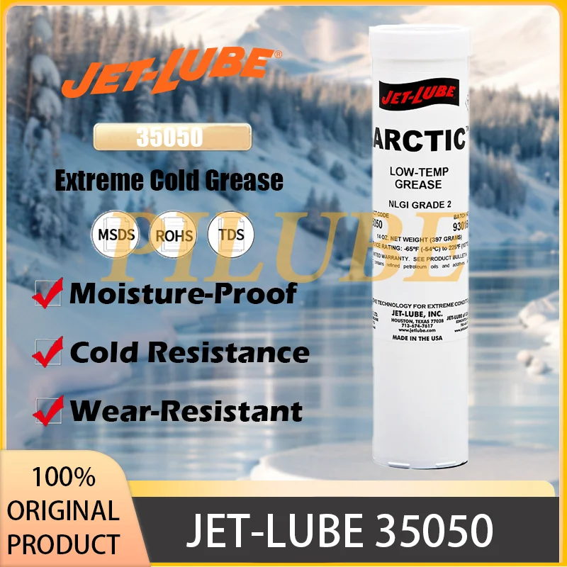 JET-LUBE ARCTIC LOW-TEMP 35050 Low Temperature Lubricant for Extreme Cold Environments and Equipment Protection Original Product