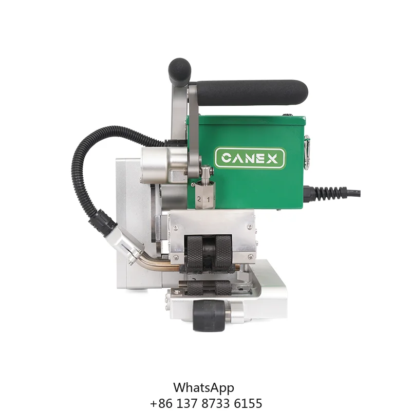 CX300 Geomembrane Welding Machine 1400W Power 230V Hot Wedge Machine For 0.5-1.5mm HDPE Geomembrane With CEE Plug For Tank Pond