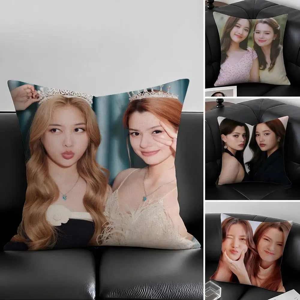 Actor FREENBECKY Cushion Cover Natural Linen Pillowcase Set, All-in-One Decor for Sofa, Bedroom & Chair
