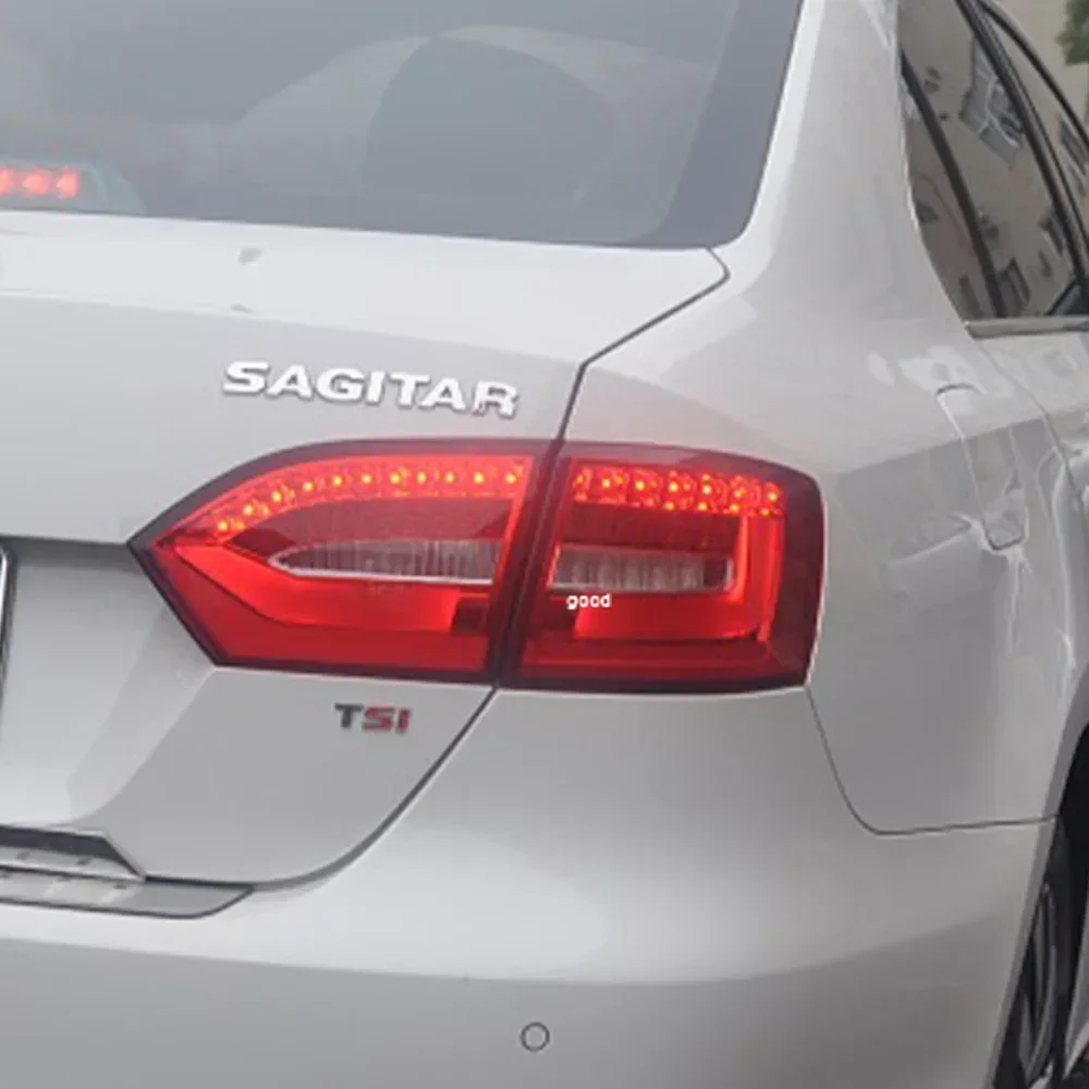 LED Car TailLight for VW MK7 Jetta Sagitar Vento 2011-2014 Auto Back Lamps Assembly Upgrade Flashing Signal Light Accessories
