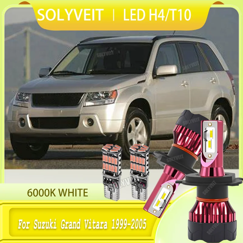 

Order Your H4 LEDs and Illuminate Your Drive Car Bulb High Brightness For Suzuki Grand Vitara 1999 2000 2001 2002 2003 2004 2005