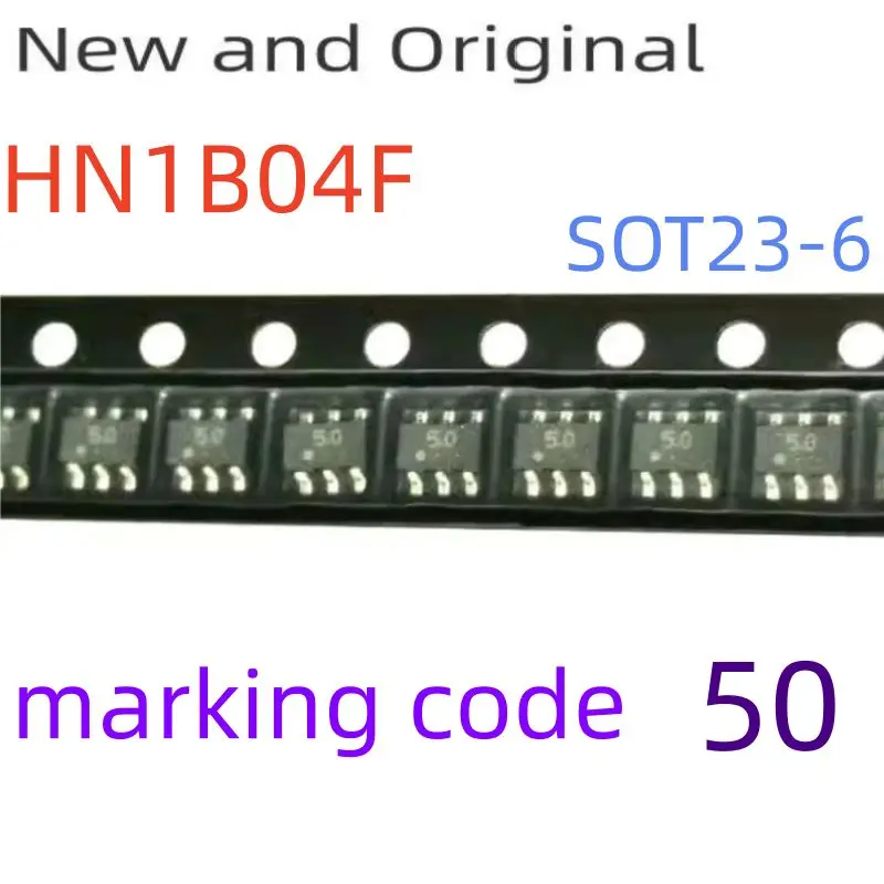 Hn1B04F Sot363 Npn Epitaxial Type (Pct Process) Audio Frequency General Purpose Amplifier Applications Marking Code 50