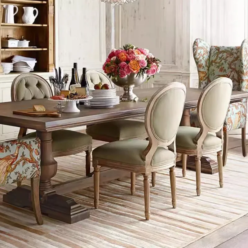 Mid Century Luxury Dining Table Kitchen Restaurant Center Chairs Dining Table Hallway High Mesas De Jantar Living Room Furniture
