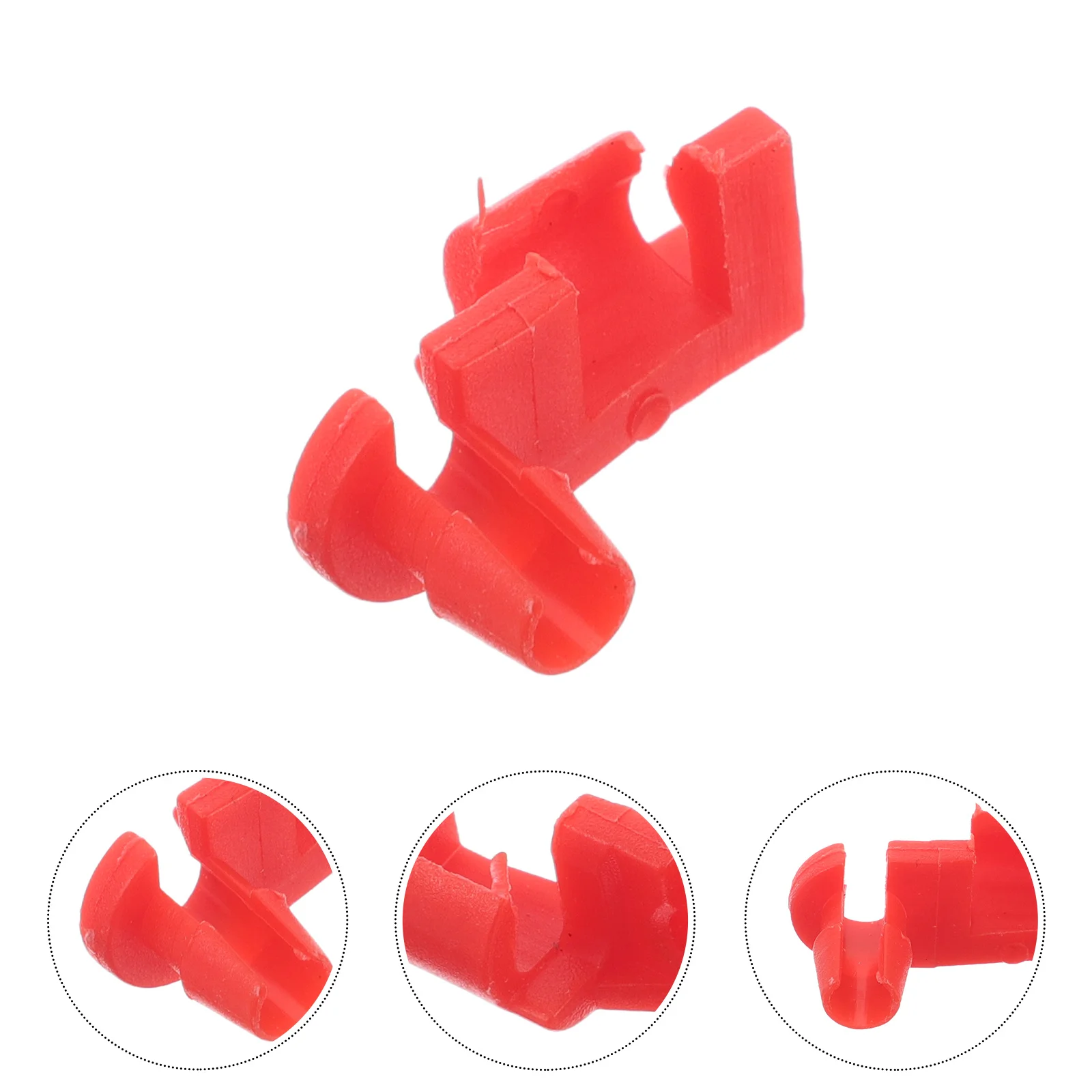 

50Pcs Automotive Door Lock Components Durable Rod Clips Left Right Latch Easy Install Security Enhancement Kit