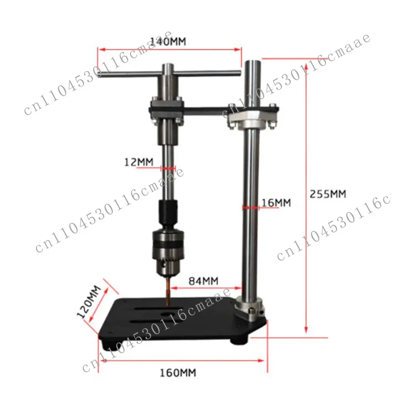

New Manual Vertical Tapping Machine Small Handheld Adjustable Tap Wrench Desktop Extended Ratchet Shaking Probe Arm