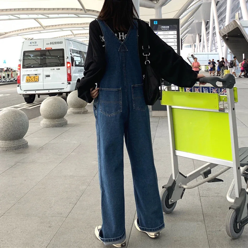 Petite High Waist Pants Womens Wide Leg Pants S-XL Size Options Regular Length Trousers Slightly Elastic Material