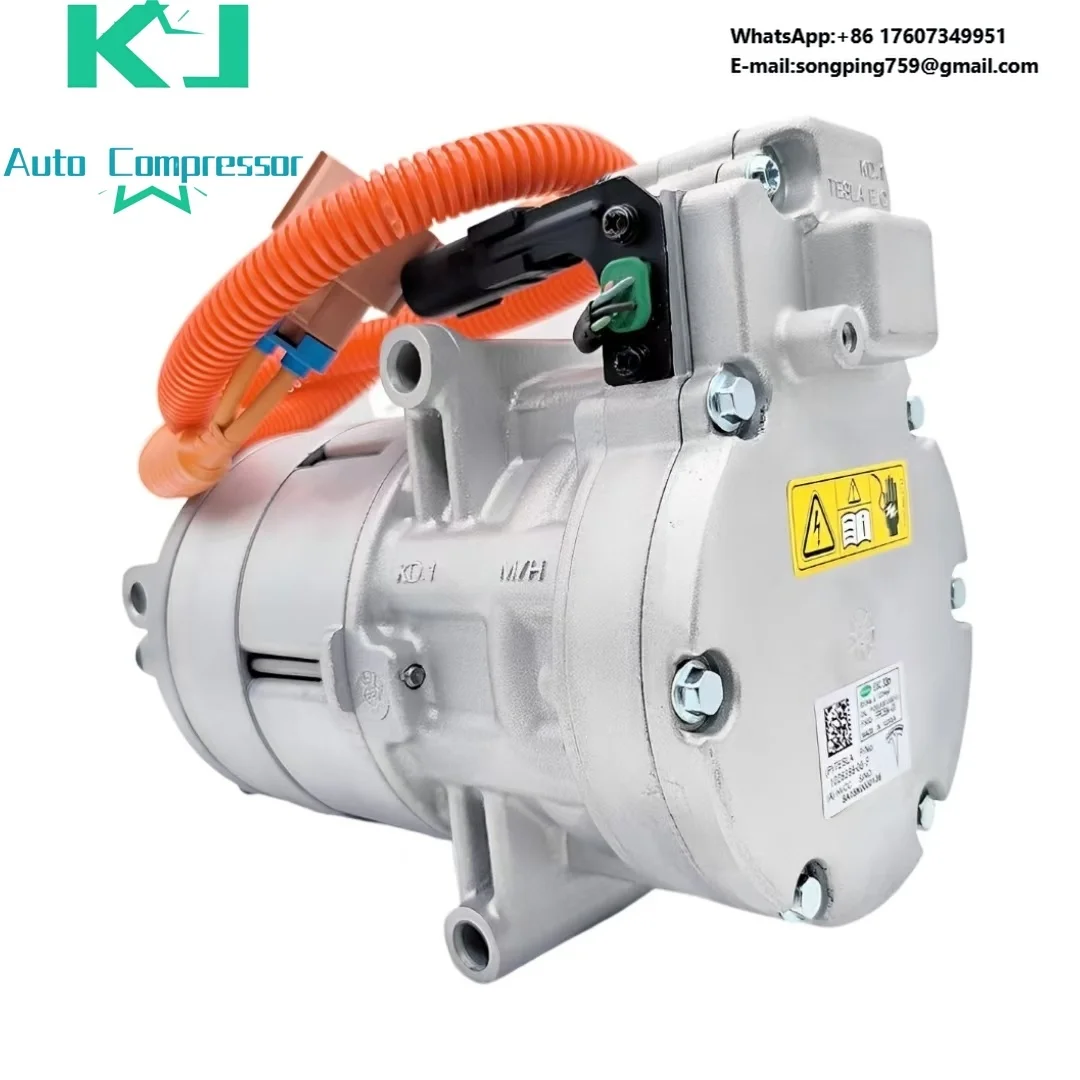 For Tesla Model S 12V AC Compressor 1028398-00-E EV Accessory for New Energy Vehicles mg