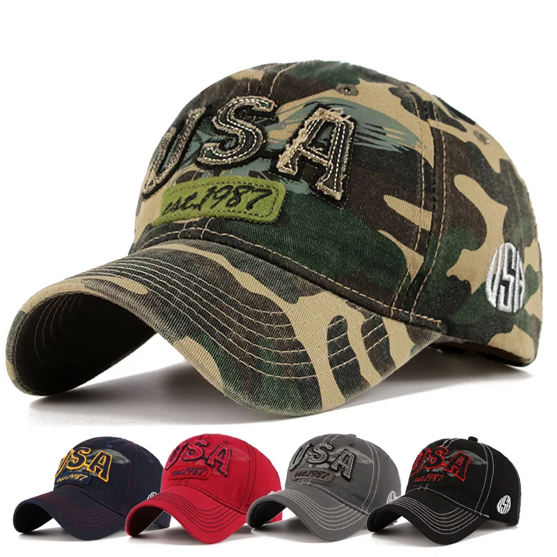 Spring Cotton Baseball Caps Snapback Winter Hat Hip Hop Fitted Caps Men Women Outdoor Autumn Summer Casual Multicolor