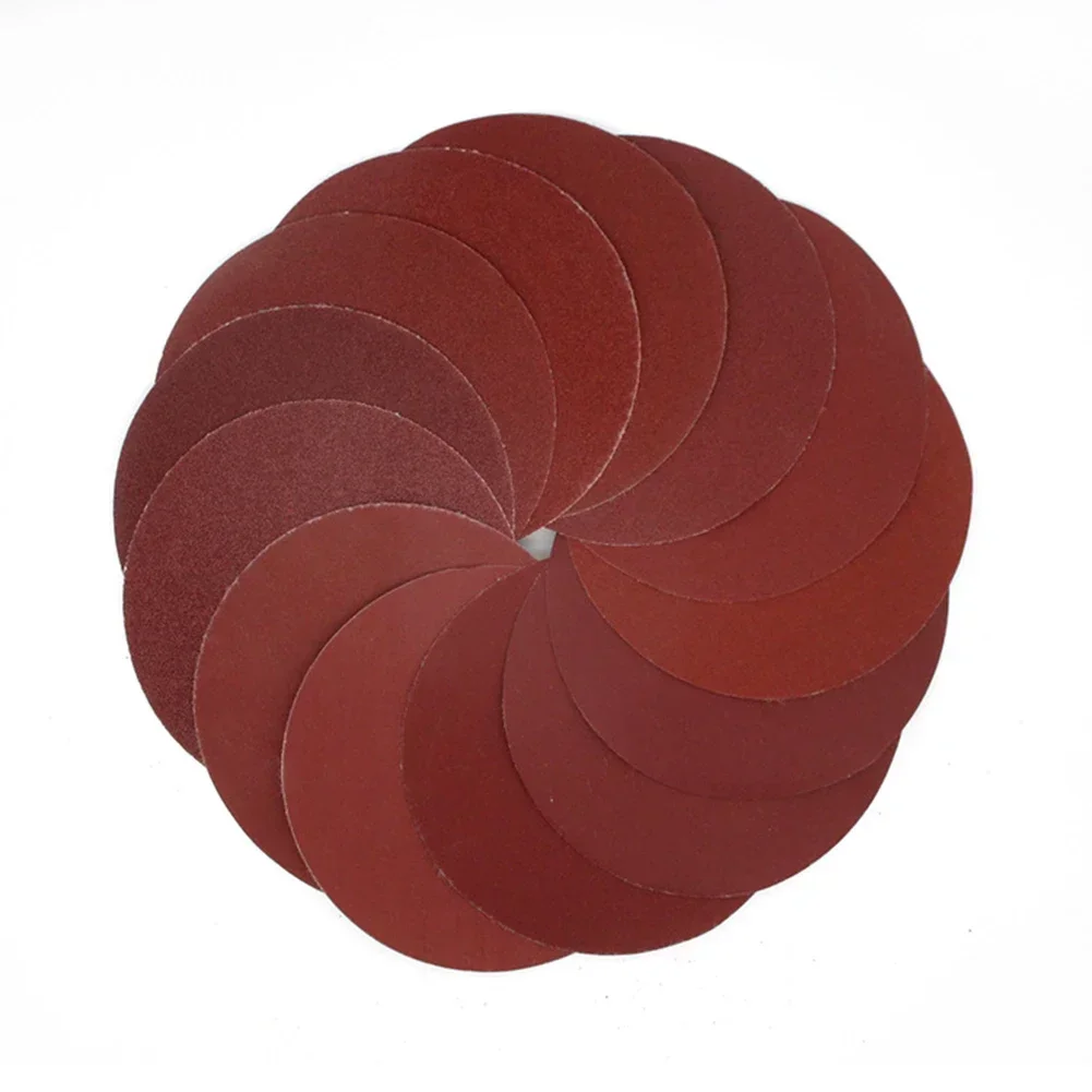 10pcs 5inch 125mm Sanding Discs Hook Loop Sandpaper Abrasive 40-2000Grit Round Shape Disk Sand Sheets Sandpaper For Polishing