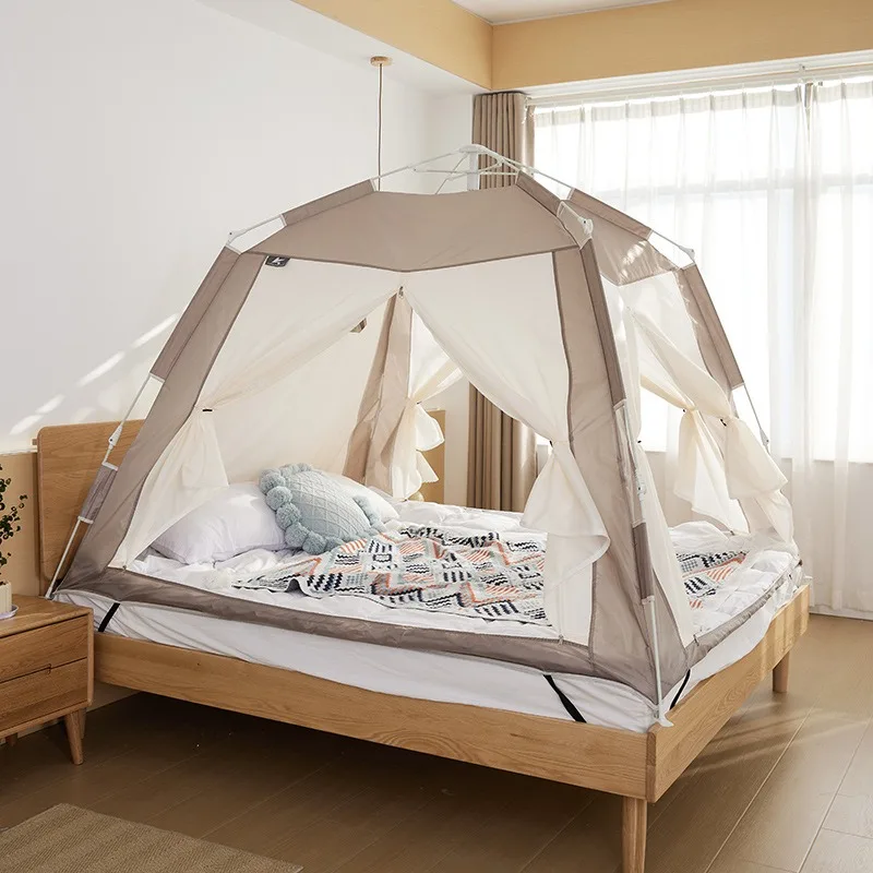 

Indoor Fully Automatic Winter Tent Household Bed Warm Tents Sleep To Keep Warm in Winter Insulation and Cold Protection