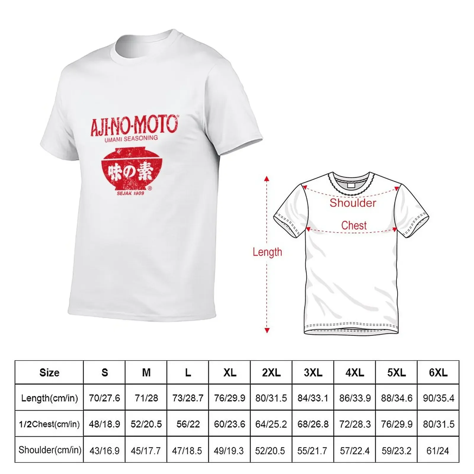 New Ajinomoto Umami Seasoning T-Shirt funny t shirts summer tops mens tall t shirts