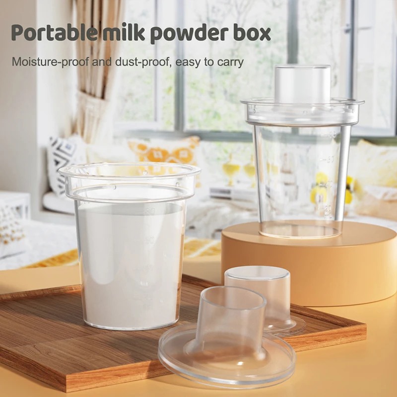 

High-quality Baby Milk Powder Box, Food Storage Container, Moisture-proof And Dust-Proof Portable 80ML PP Material